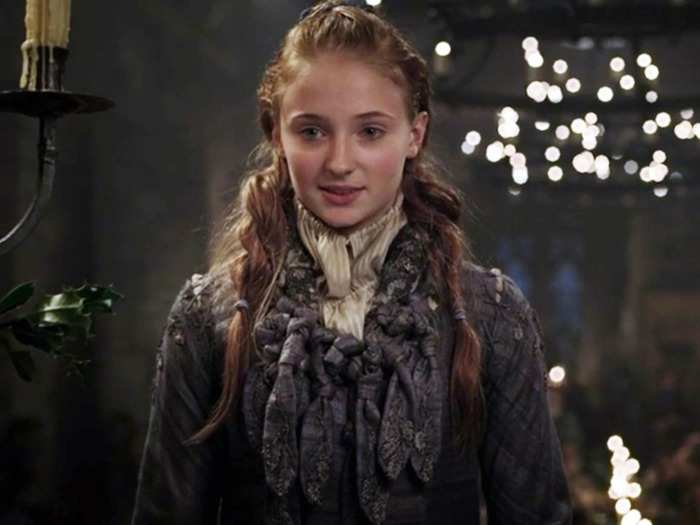 SEASON 1: When we first met her, Sansa Stark was the eldest daughter of Eddard and Caitlyn Stark in Winterfell. She adored love stories and longed for the excitement of the capital.