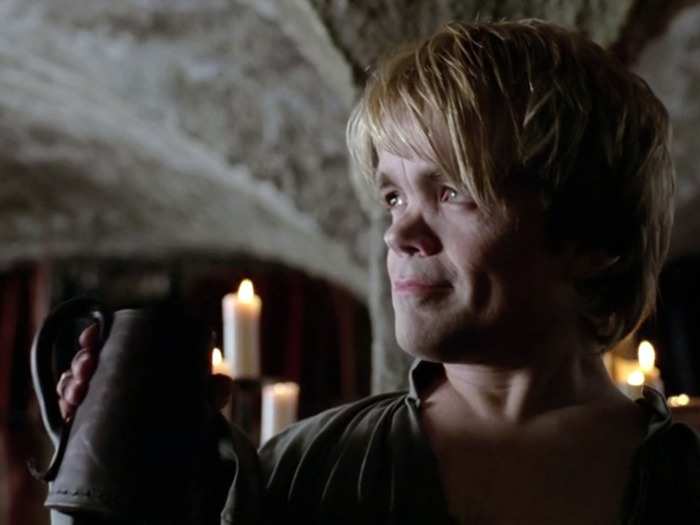 SEASON 1: Tyrion Lannister was known in the Seven Kingdoms for his love of whore houses, wine, and his own quick wit.