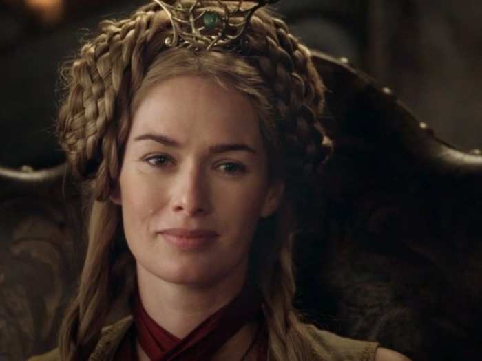 SEASON 1: Cersei Lannister spent the first season engaged in a power struggle to seize the Iron Throne for her family.