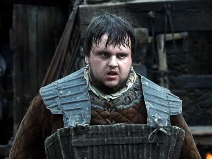 SEASON 1: Samwell Tarly was introduced on "Game of Thrones" as a self-admitted coward who joined the Night