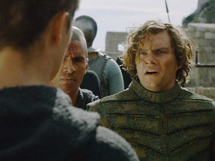 SEASON 5: Loras has been arrested by the Sparrows, and is set to stand trial for the accused crime of homosexuality.