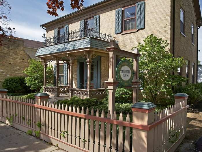 The Washington House Inn was Cedarburg, Wisconsin