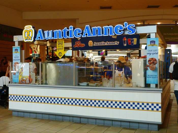 4. Auntie Anne