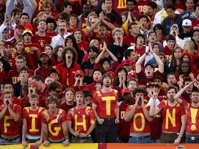 12) University of Southern California