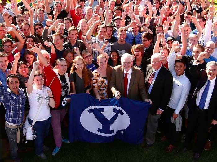 7) Brigham Young University