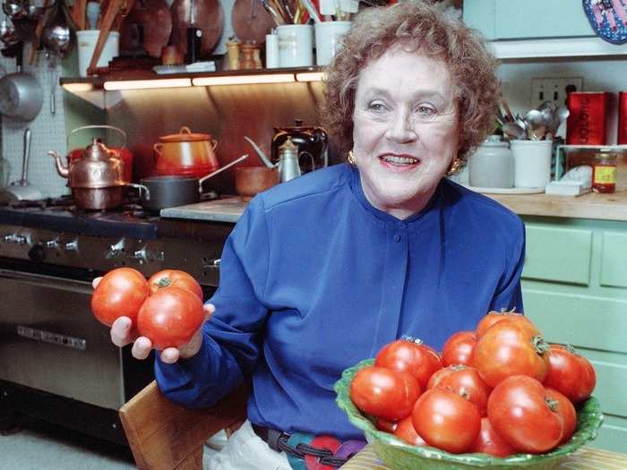 Julia Child was fired from her advertising job for "gross insubordination."