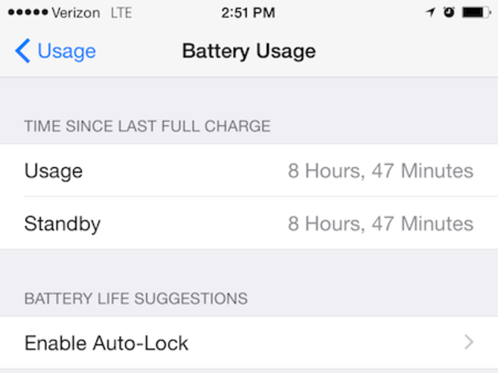 See which apps drain the most battery.