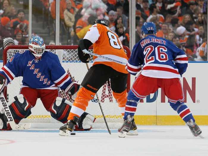 Dave Maloney, who worked at Weeden & Co., played for the New York Rangers and Buffalo Sabres.