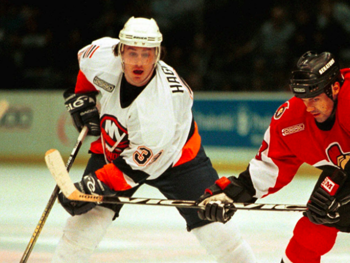 Sales trader Sean Haggerty played for the Toronto Maple Leafs and the New York Islanders.