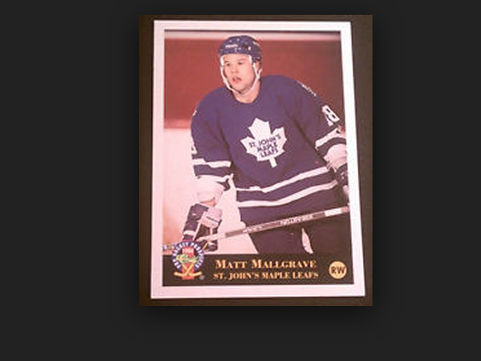 Matthew Mallgrave, a former Goldman partner, was selected by the Toronto Maple Leafs in the 1988 NHL draft.