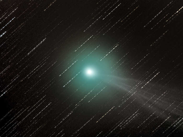 Earlier this year, comet C/2014 Q2, also called Comet Lovejoy, passed close to Earth, making it one of the brightest comets in the night sky at that time. This photo was taken by 15-year-old George Martin, earning him first place in the contest