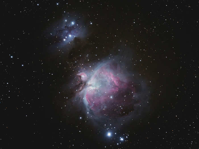 UK-based photographer David Tolliday offers a glorious glimpse at both the Orion nebula at the center of the photo and what is often referred to as the "Running man" nebula toward the top. Tolliday is primarily a wildlife photographer but he clearly has an eye for astrophotography, too.