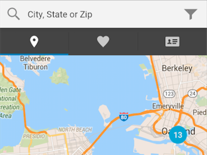 The app solved a lot of the problems I had with Craigslist immediately. All the listings were shown in an actual map, so it was easy to see in where the listings were located.