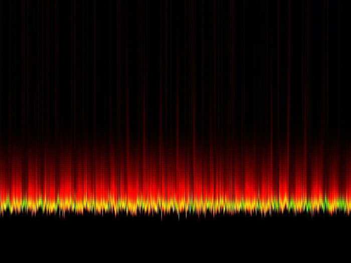 Light emitted by a single cell over time