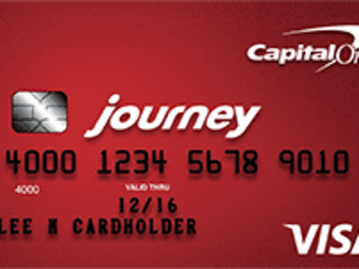 Journey Student Rewards Credit Card from Capital One