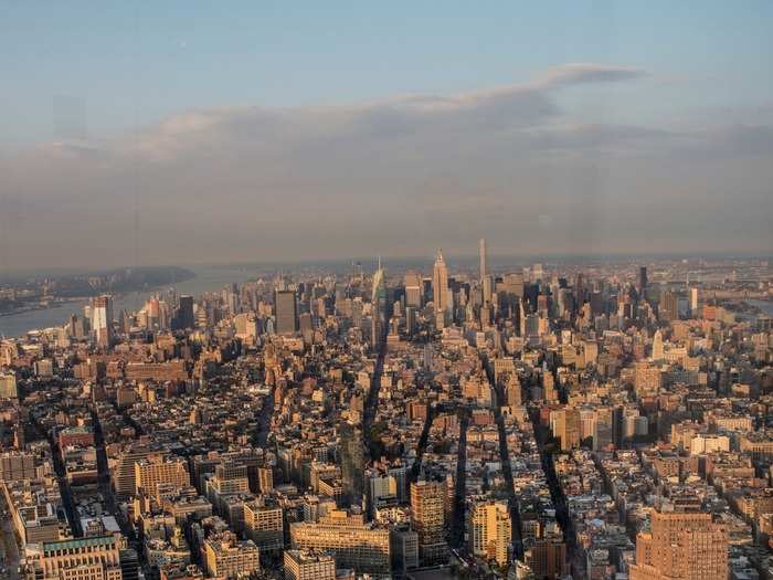 The observatory at One World Trade Center has breathtaking views of New York City.