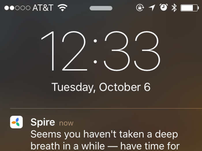 The Spire is really good at letting you know when you