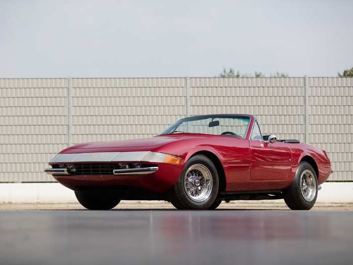 Back to the multi-million Ferraris! For $2,640,000, you could have taken home this 1971 365 GTS/4 Daytona Spider.