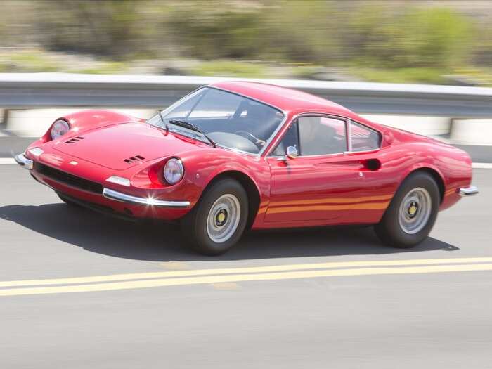 This 1973 Ferrari Dino 246 GT tipped the scales at $407,000. The car was named for Ferrari founder Enzo Ferrari