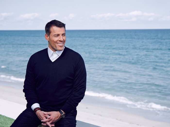 Tony Robbins is an author and motivational speaker and father of four.