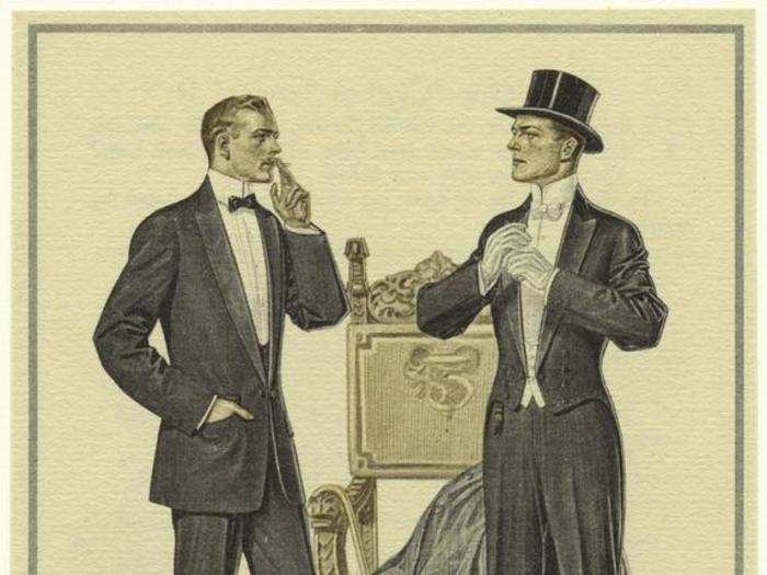 By the early 20th century, the tuxedo had taken America by storm.