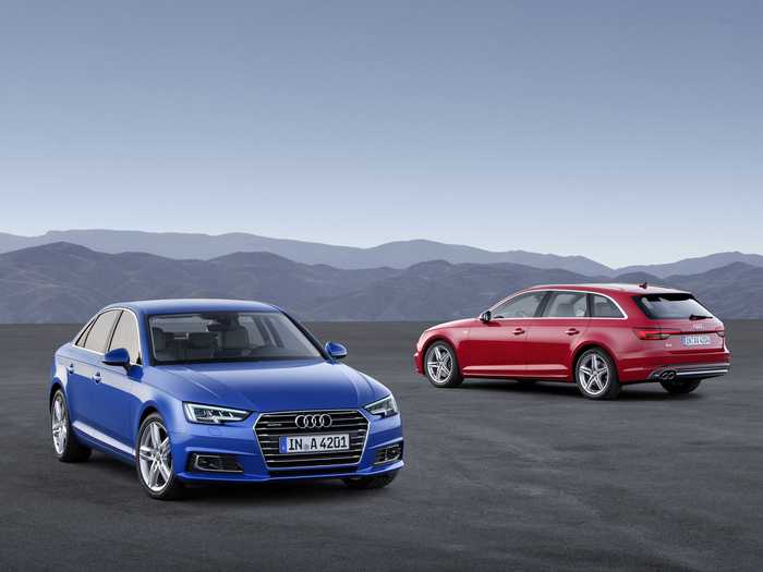 ... the next generation Audi A4 compact sedan and wagon.