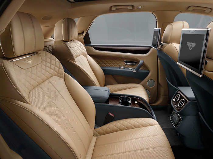 ... the rear seats appear to create an entirely different world for passengers.