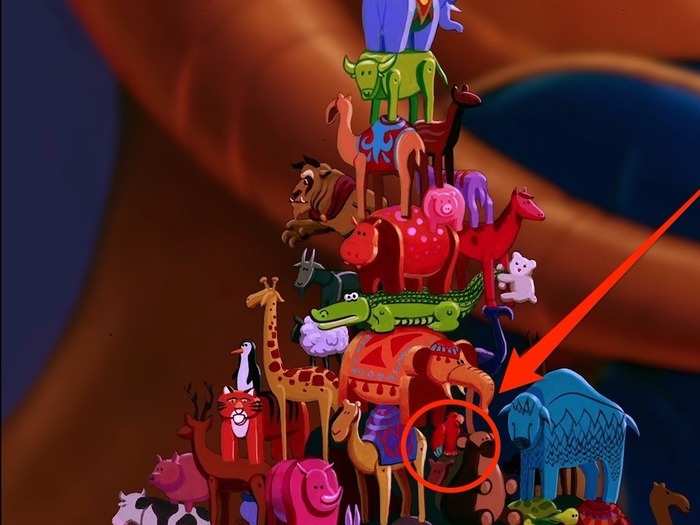 Look closely, and it looks like that may be Jafar