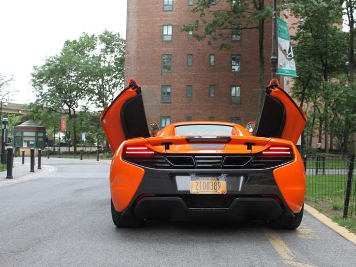 McLaren claims the drop-top 650S is good for a top speed of 204 mph. The coupe can reach 207 mph.