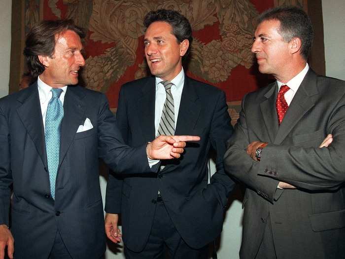 For 30 years, Piero (on the right) has worked in the company