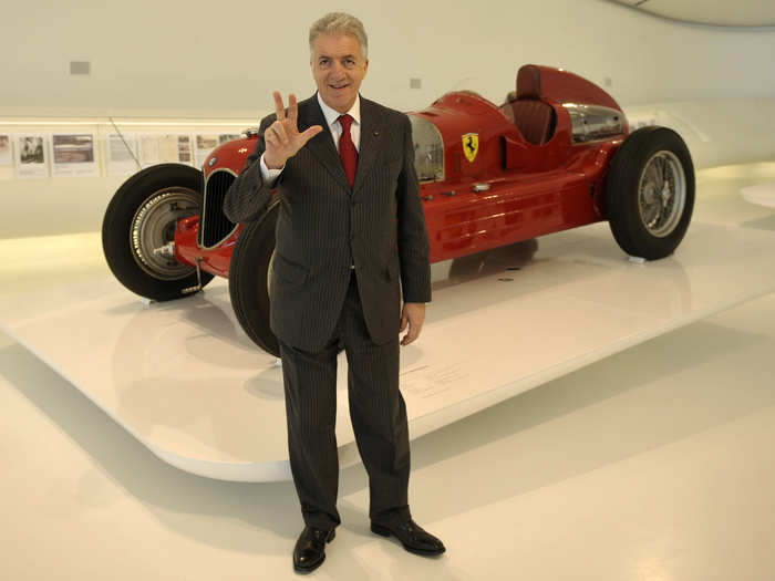 In addition to his role at Ferrari, Piero is also the president and chairman of airplane maker Piaggio Aero Industries.