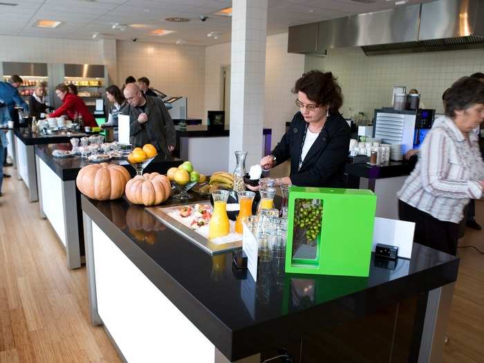 Inside a Dutch university in Wageningen, there