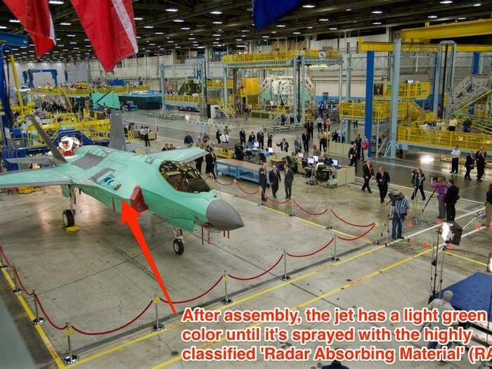 The US Department of Defense expects a total fleet of 2,457 F-35s over the next five decades.