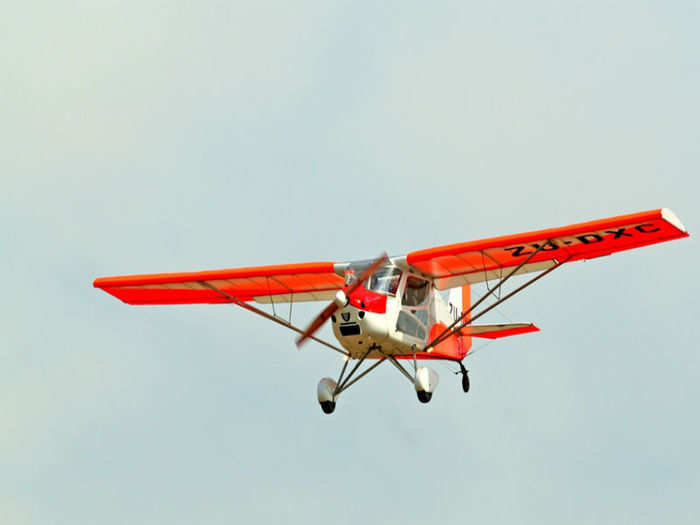 Micro-flight flying at Jakkur Airfield, Bangalore