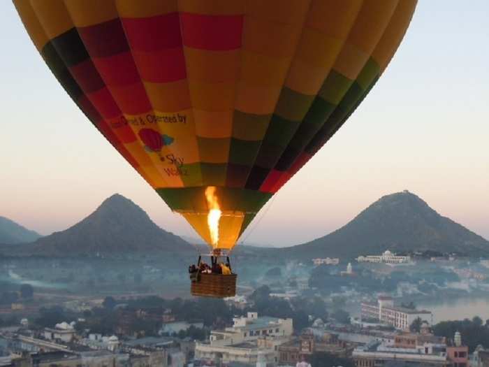 Hot Air balloon safari at Lonavala