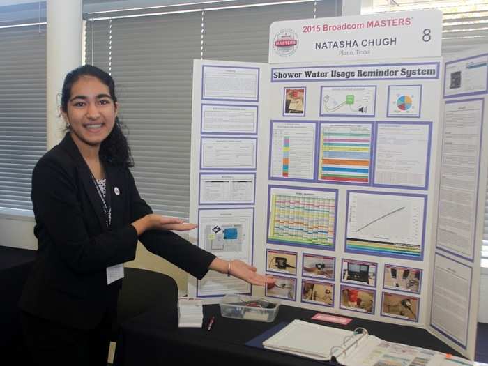 Natasha Chugh (14) built a device that could change your morning routine.