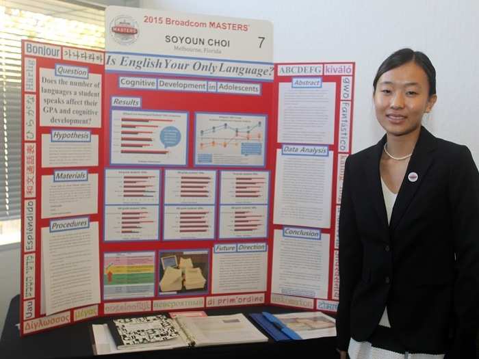 Soyoun Choi (16) discovered the benefits of being bilingual.