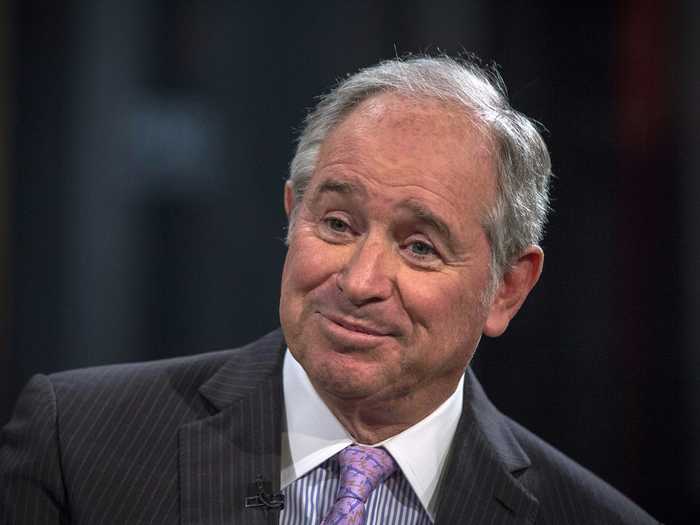 Stephen A. Schwarzman, CEO of Blackstone, earned his M.B.A in 1972