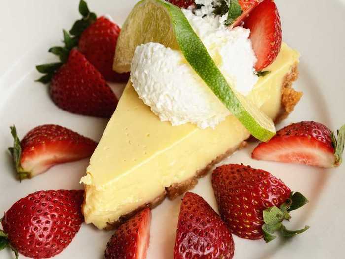 FLORIDA: Key Lime Pie is believed to have been invented by sponge fishermen in the Keys, who would have condensed milk, eggs and lime aboard their boats when traveling for long periods of time, and no access to an oven.