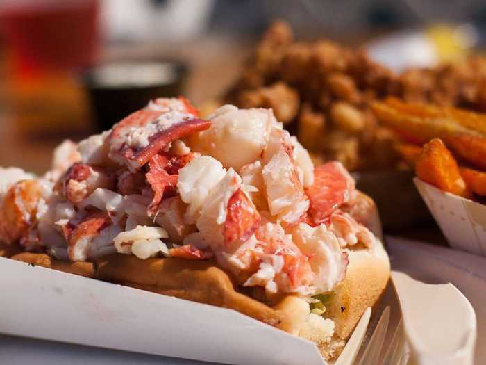 MAINE: Maine is lobster mecca, so savor every succulent bite of a lobster roll, made with a little tangy mayo, and served on a soft hot dog bun.