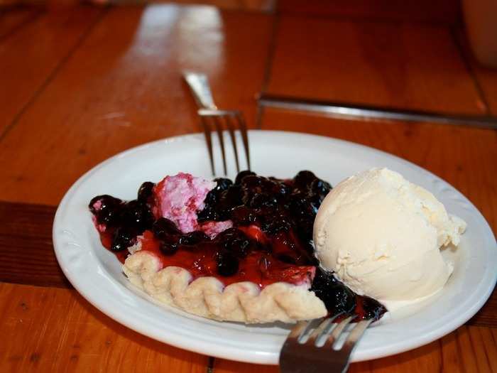 MONTANA: Savor a sweet and rich slice of huckleberry pie. The berries are native to high altitudes like the high mountains of Montana and make the perfect filling for a decadent pie.