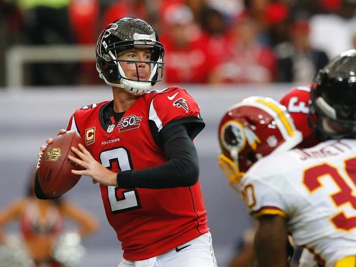 6. Matt Ryan, Atlanta Falcons