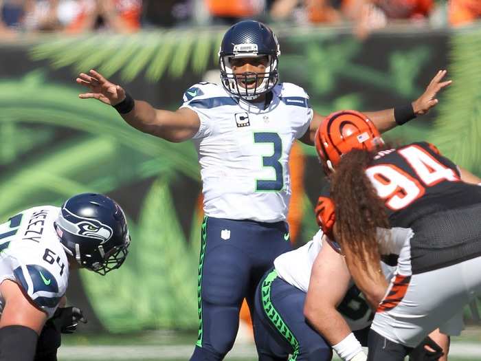 10. Russell Wilson, Seattle Seahawks