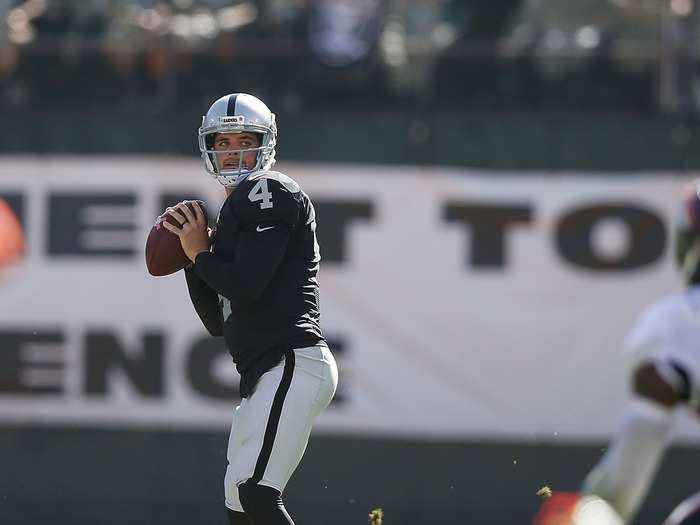 14. Derek Carr, Oakland Raiders