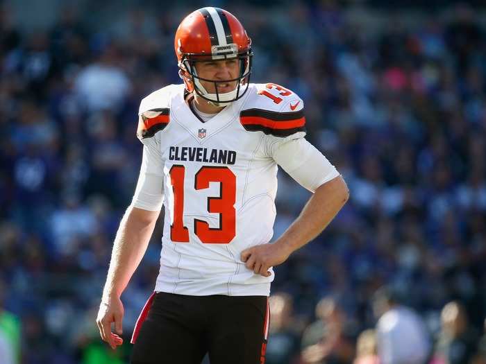 15. Josh McCown, Cleveland Browns