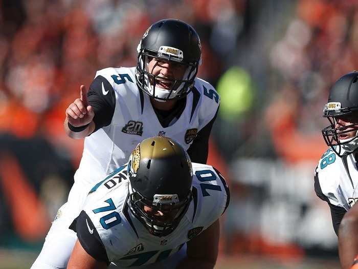 17. Blake Bortles, Jacksonville Jaguars