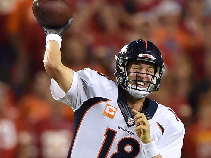 19. Peyton Manning, Denver Broncos