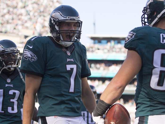 25. Sam Bradford, Philadelphia Eagles