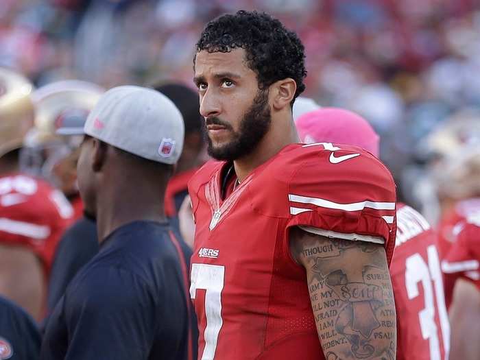 26. Colin Kaepernick, San Francisco 49ers