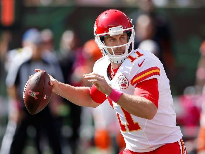 28. Alex Smith, Kansas City Chiefs